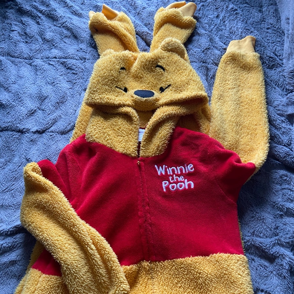 Winnie The Pooh Zip Onesie